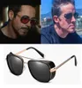Male Steampunk Sunglasses Tony Stark Man Matsuda Retro Vintage Eyewear Sun Glasses Uv400 Oculos De Sol9484017