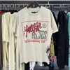 Hellstar Shirt Designer Sleeves Shirt Tshirt Hell Star Fashion Helstar Résumé Body Adopte Fun Imprimé vintage Coton de haute qualité T-shirts décontractés pour les hommes