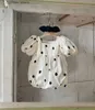Rompers Milancel Baby Clothing Set Tiddder Girls Jumpsuits Polka Dot One Piece With Pannband L410