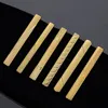 1pc Mens Short Tie Clip Simple Style Pin Clasp Rose Gold Color Male Business Necktie Classic Men Jewelry Accessories 240408