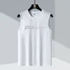 Quick-dry gym sport streetwear mode oversized 7xl 8xl vest t shirt zwart wit voor zomer tank top Tees t-shirt 240402