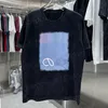 T-shirt designer di alta qualità da donna camicie a maniche corte maschile da uomo con logo a collo tondo Stampa abbigliamento oversize estivo 27145