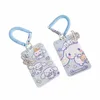 Miniso Cute Cinnamoroll ID Holder z kluczową łańcuchem Fi Trend Luksusowa marka dla kobiet dziewczynki ABS ABS Holder F96K#