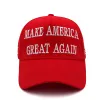 Trump-Aktivität Hüte Baumwolle Stickerei Basebal Cap Trump 45-47. Machen Sie Amerika wieder großartig Sporthut