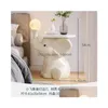 Dekorativa föremål Figurer Heminredning SCPTURE ELEPHANT STATY Sängbordet Small Light Storage Rack Room Creative Coffee Tables H DH8IL