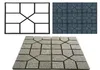 Garden Walk Pavement Mold Diy Manuellt Paving Cement Brick Stone Road Betong Mögel Path Maker Återanvändbar DIY Manuellt Paving6568141