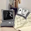 Designer Pillows Decorative Throw Pillow Luxury Fashion Animals Vintage Fleece Pillowcase Cover Dual-purpose throw pillow blanket Wool Pillowcases Sofa Home