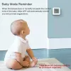 Produtos Xiaomi Mijia Termômetro inteligente 2 Sensor de umidade de temperatura Bluetooth com bateria LCD Digital Screen Trabalho com Mi Home App