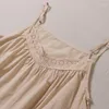 Women's Vests Thin Cotton Embroidery V-Neck Lace Small Suspender Vest Summer Overlapping Wear Top