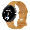 Google Pixel Watch 2/Google Pixel, 소프트 실리콘 방수 스포츠 손목 대역 교체 웨어러블 기술