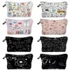 Statiery Storage påsar W Bag Student Pencil Pouch Children's New Year Gifts School Portable Mini Natural Science Printed Z3la#