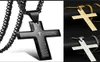 Neue Edelstahl Vintage Balck Gold Silber Anhänger Lord -Gebet Bibel Halskette 22 Zoll für Männer Frauen 9341780