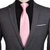 Bow Ties Men's Classic Tie Color Matching Stripe Mönster 7.5 cm Jacquard Accessories Daglig slitage Collar Wedding Present Bankettfest