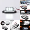 2024 1pcs 12v 24V impermeabile 6 a LED per auto licenza Light Segnale Lampada Lampada per camion per camion SUV Van Caravan