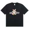 Summer HoldTight Cat Fashion Sports Tshirt HARAJUKU Vêtements graphiques Ship Topdrop Ship 240416