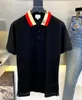 Designer Fashion Top Business Vêtements Polo T-shirt brodés LETTRES COLLAR Détails à manches courtes Polo