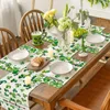 Table Mats Shamrock Clover Lucky Irish St. Patrick's Day Placemats Set Of 4 12x18 Inch Seasonal Spring For Party Kitchen Decor