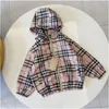 Brand pour enfants veste printemps été veste de haute qualité éclairage à glissière haut de gamme garçons et enfants
