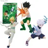 Action Toy Figures 15cm Hunter X Hunter Gon Freecss Anime Figure Killua Zoldyck Action Figur Kurapika figur Vuxen Collectible Model Doll Toys Y240415