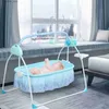 Bebek Cribs 0-18 ay 25kg Elektrikli Bebek Beşik Bebek Rocker Otomatik Salıncak Yatağı Bebek Kradle L416