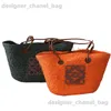 حقائب Luojias New Straw Woven Bag Crossbody سعة كبيرة كتف منسوجة حقيبة حقيبة حقيبة شاطئية على شاطئ البحر T240416