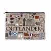 Kvinnor Outlander Retro The Rocks Make Up Bag Fi Women Cosmetics Organizer Bag for Travel Storage Bag For Lady Q5D2#