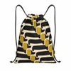 Orla Kiely Stampa personalizzato Spettacolo per cani da coto di percorri da gioco da gioco da fuoco Donne Leggrezza Sport Sports Palester Backpack G9XA#