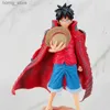 Figury zabawek akcji jeden kawałek animacja Luffy Roronoa Zoro Kimono Wersja bitewna Figurki Model Ozdoby Tide Zagraj w zabawie prezent Y240415