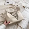 Abendtaschen Kissen Crossbody Tasche für Frauen 2024 Designerkette PU Leder kleine Handtaschen und Geldbörsen Damen Schulter