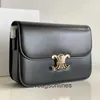 High -end designer tassen voor vrouwen celli nieuwe oude bloem tofu tas lederen kleine vierkante zak een schouder crossbody dames tas origineel 1: 1 met echt logo en doos