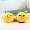 Tornari peluche graziose bambola di pollo giallo bambola peluche bambola portachiavi per bambini per bambini regali borsette da donna y240415