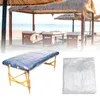 Pokrywa krzesła arkusze łóżka spa 100 szt. Okładka na kanapę jednorazową do domowego odpornego na olejem stół do masażu
