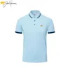 رجال قصير الأكمام البولو قميص athleisure tshirt slim fit summer fashion golf 240401