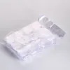 Garrafas de armazenamento 12pcs vazias 5ml Plástico de plástico transparente frascos de panela para decorações de unhas Decorações de obra de obra de maquiagem de maquiagem de brilho