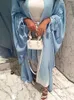 民族衣類オープン着物屋アバヤドバイラグジュアリー2024トルコイスラム教徒カフタンムーデストドレスケバヤイスラム女性ローブフェムムスルマン
