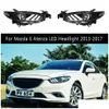 LED Daytime Running Car Styling DRL Light Streamer Turn Signalindikator Belysning Tillbehör för Mazda 6 Atenza-strålkastare 13-17 Head Dhonv