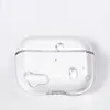 Für AirPods Pro 2 AirPod -Ohrhörer 3 Massive Silikon Cute Protective Headphone Deckung Apfel