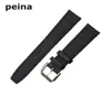 20mm 21mm 22 mm neuer Blackgreen Nylon und Leder -Uhren -Band -Gurt für IWC Uhren6942481