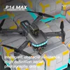 Drone Tosr P14 Drone 8K Profesional HD Çift Kamera Engel Kaçınma İHA Hava Fotoğrafçılık Optik Akış Katlanabilir Quadcopter Dron Oyuncak 24416