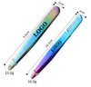 Частная этикетка Золотая пинцет -бровь набор лучших розовых наклонных бровей бровей из нержавеющей стали.