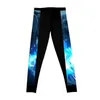 Активные брюки Rin Blue No Exorcist Anime Graphic Leggings Женская тренировка для женщин для женщин