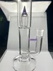 18 Zoll Glasöl Brenner Raucher Wirbel Bong Schwerkraft Shisha Elf Bardab Rig Ash Catcher Ölbrenner Wasser Rohre Bubbler benutzerdefinierte Stile oder Großhandel18mm