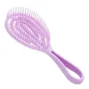 Elliptical hollowing out Hair Scalp Massage Comb Hairbrush Wet Curly Detangle Hair Brush for Salon Hairdressing Styling Tools