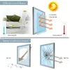 Window Stickers Glue-Free Detachable Privacy Glass Frosted Sticker Lakes Scenery Pattern Door Film PVC Anti UV Flim