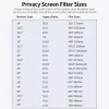 Filtry Ochraniacz ekranu prywatności laptopa 14 15,6 18,5 19 22 23 23,8 24 -calowy PC PC Prywatność Filtr Antipeep Film