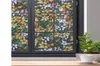 Película de la ventana de privacidad Película auto adhesiva manchada Extremo de decoración estática decoración de la ventana de vidrio Ventana antiv Window240o5170475