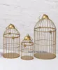 Cage d'oiseau Rétro Retro Iron Bird Balcon Balcon de fleur de cage d'oiseau Rétro