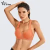 Bras Syrokan Women's Underwire High Impact Trainout prowadzenie wsparcia Racerback Bra Bra