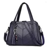 Drawstring Fashion Ruan Pi Bao Bag Women's Shoulder Cross-body Handbag Style