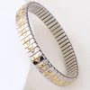 Link Armbanden stretch verstelbare armband roestvrijstalen stapelbare armband sieraden elastische band pols